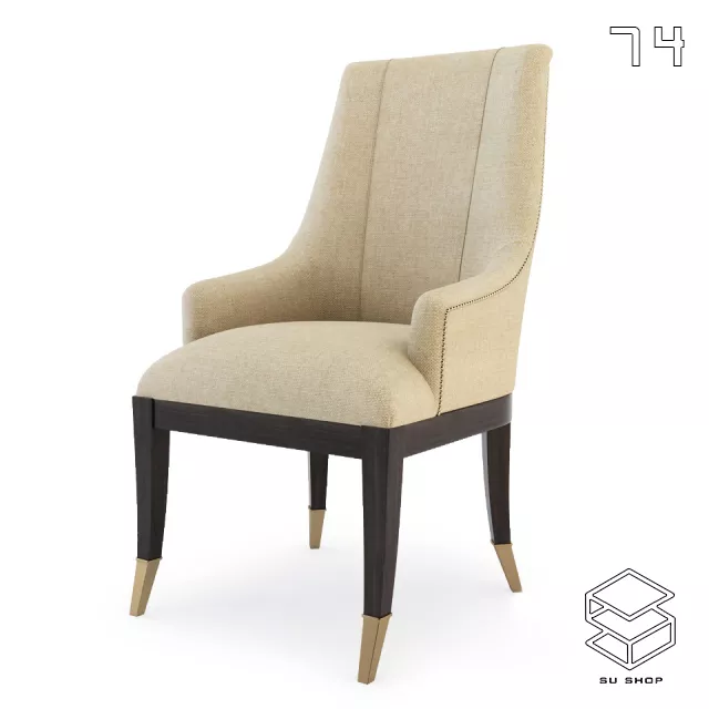 MODERN CHAIR - SKETCHUP 3D MODEL - VRAY OR ENSCAPE - ID03596