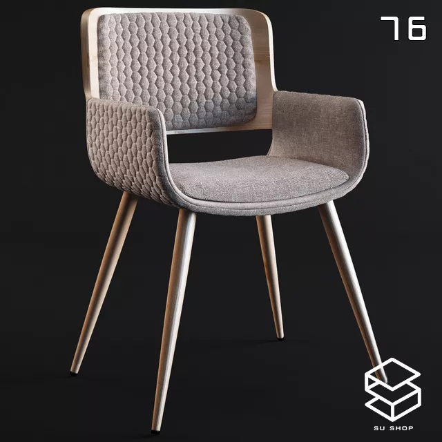 MODERN CHAIR - SKETCHUP 3D MODEL - VRAY OR ENSCAPE - ID03598