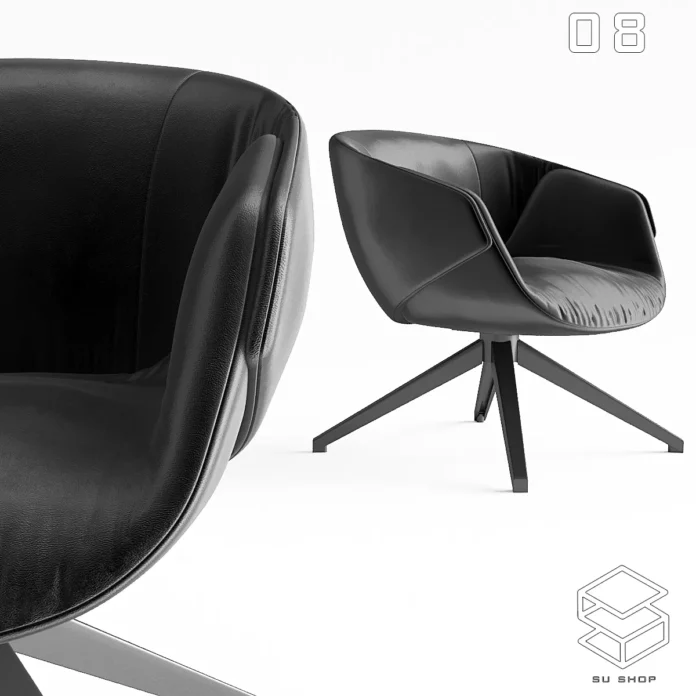 MODERN CHAIR - SKETCHUP 3D MODEL - VRAY OR ENSCAPE - ID03602