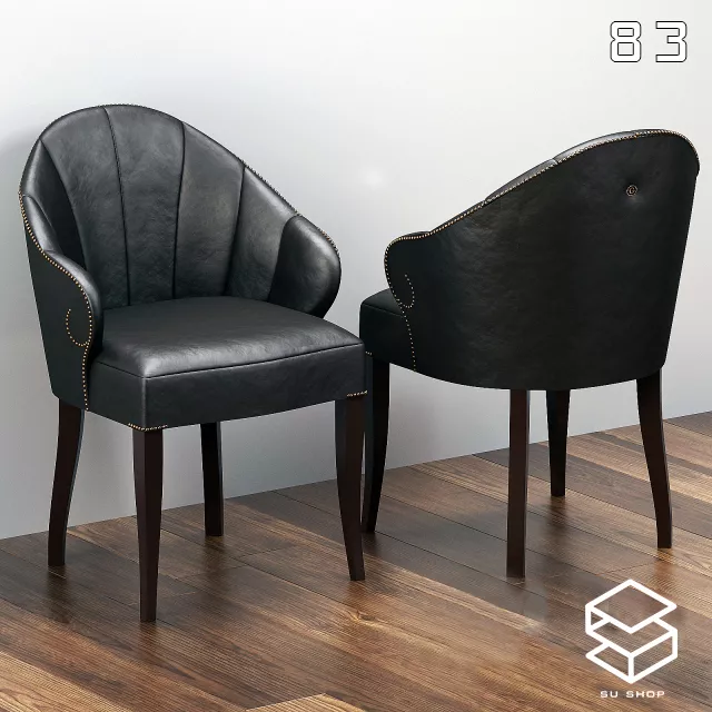 MODERN CHAIR - SKETCHUP 3D MODEL - VRAY OR ENSCAPE - ID03606