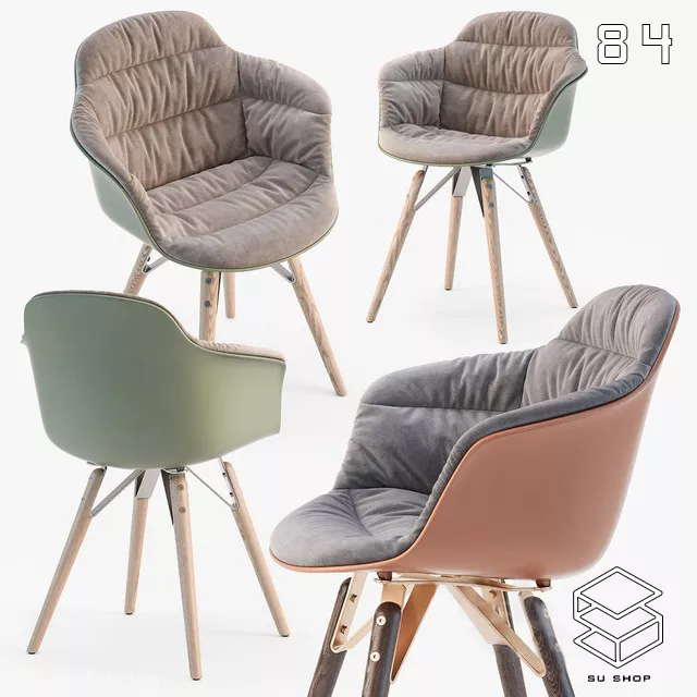 MODERN CHAIR - SKETCHUP 3D MODEL - VRAY OR ENSCAPE - ID03607