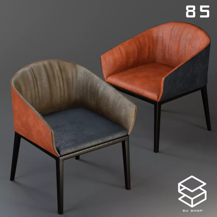 MODERN CHAIR - SKETCHUP 3D MODEL - VRAY OR ENSCAPE - ID03608