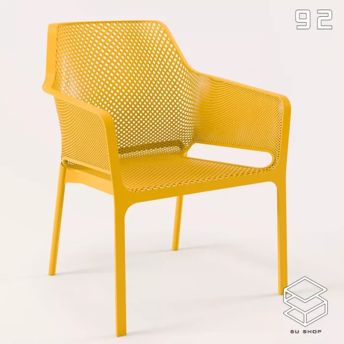 MODERN CHAIR - SKETCHUP 3D MODEL - VRAY OR ENSCAPE - ID03616