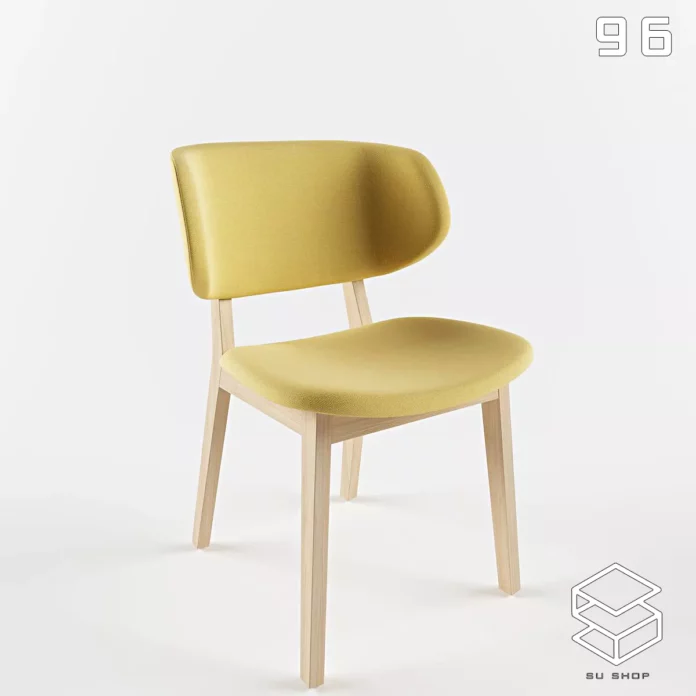 MODERN CHAIR - SKETCHUP 3D MODEL - VRAY OR ENSCAPE - ID03620