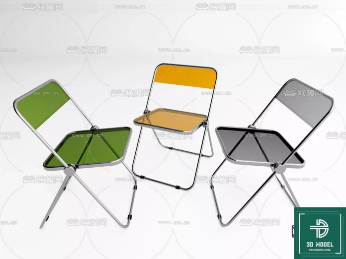 MODERN CHAIR - SKETCHUP 3D MODEL - VRAY OR ENSCAPE - ID03624