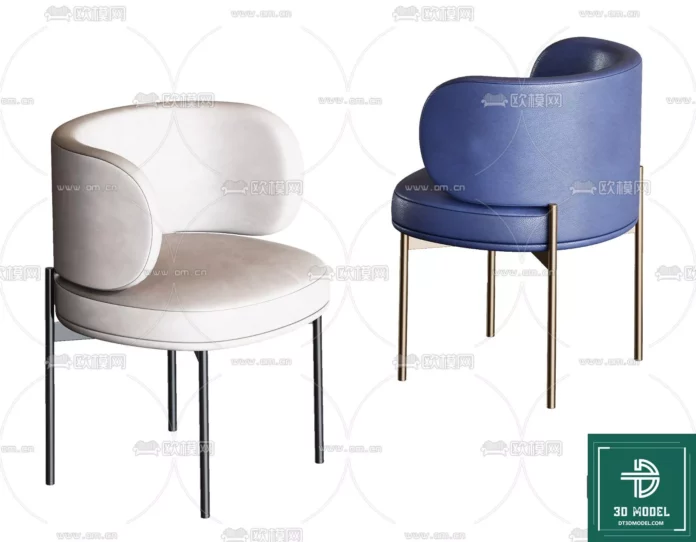 MODERN CHAIR - SKETCHUP 3D MODEL - VRAY OR ENSCAPE - ID03634