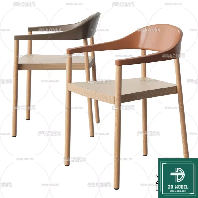 MODERN CHAIR - SKETCHUP 3D MODEL - VRAY OR ENSCAPE - ID03640