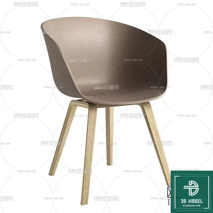 MODERN CHAIR - SKETCHUP 3D MODEL - VRAY OR ENSCAPE - ID03644