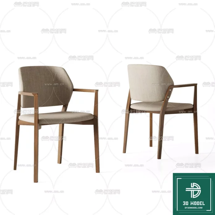 MODERN CHAIR - SKETCHUP 3D MODEL - VRAY OR ENSCAPE - ID03651