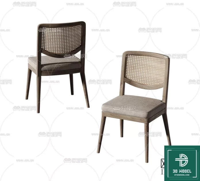 MODERN CHAIR - SKETCHUP 3D MODEL - VRAY OR ENSCAPE - ID03652