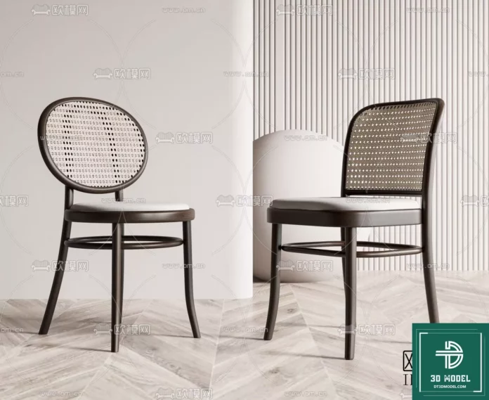 MODERN CHAIR - SKETCHUP 3D MODEL - VRAY OR ENSCAPE - ID03653