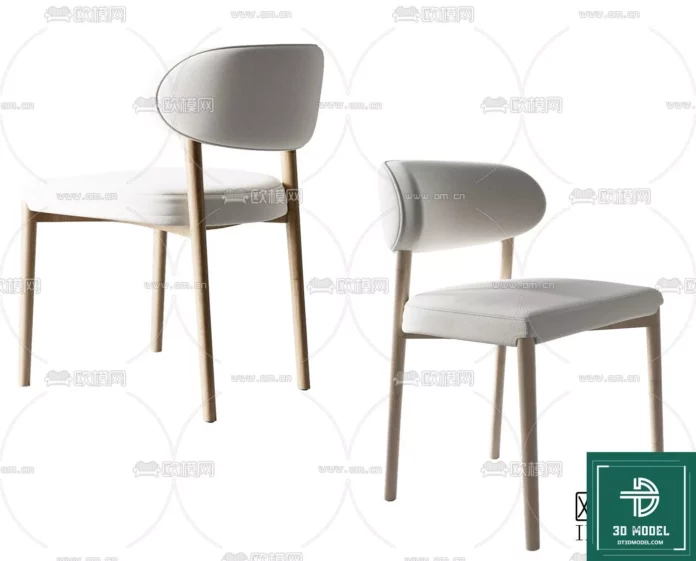 MODERN CHAIR - SKETCHUP 3D MODEL - VRAY OR ENSCAPE - ID03655