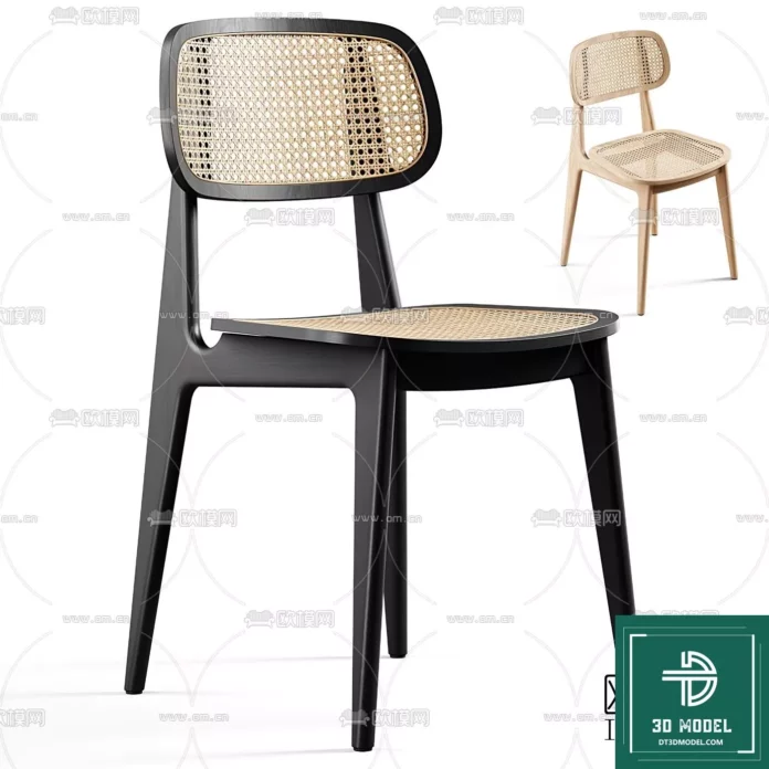 MODERN CHAIR - SKETCHUP 3D MODEL - VRAY OR ENSCAPE - ID03657