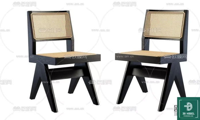 MODERN CHAIR - SKETCHUP 3D MODEL - VRAY OR ENSCAPE - ID03659