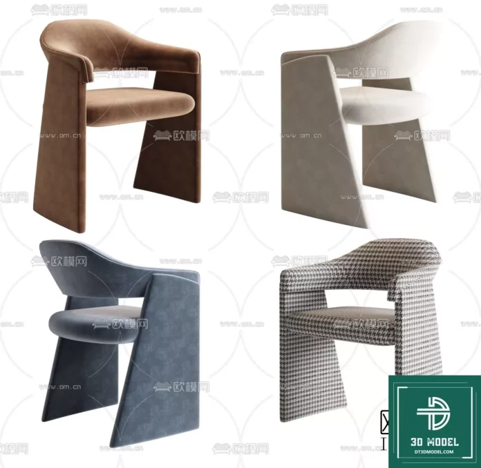 MODERN CHAIR - SKETCHUP 3D MODEL - VRAY OR ENSCAPE - ID03660