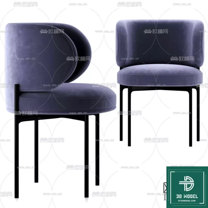 MODERN CHAIR - SKETCHUP 3D MODEL - VRAY OR ENSCAPE - ID03662