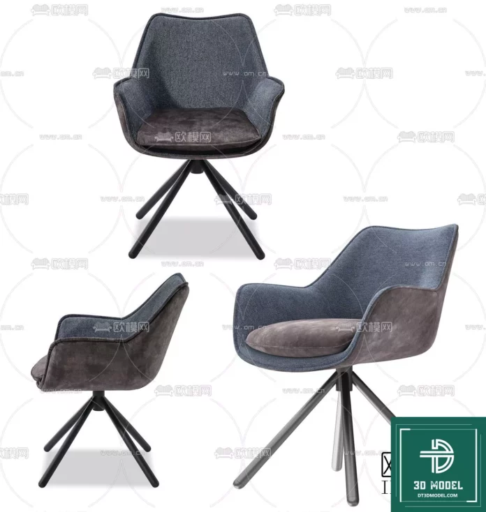 MODERN CHAIR - SKETCHUP 3D MODEL - VRAY OR ENSCAPE - ID03663