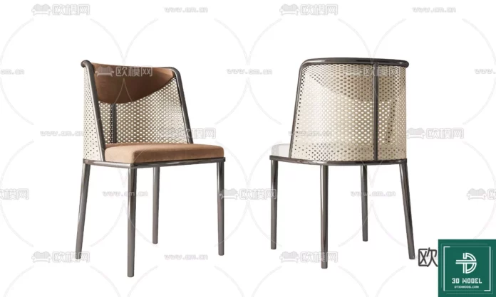 MODERN CHAIR - SKETCHUP 3D MODEL - VRAY OR ENSCAPE - ID03667