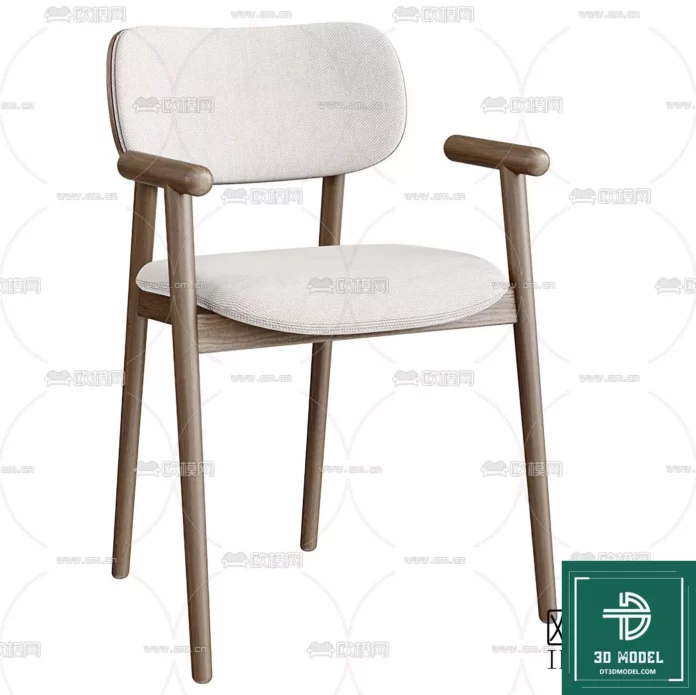 MODERN CHAIR - SKETCHUP 3D MODEL - VRAY OR ENSCAPE - ID03674