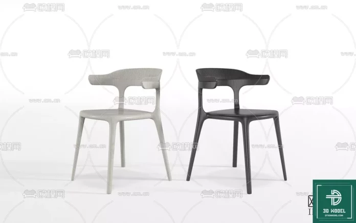 MODERN CHAIR - SKETCHUP 3D MODEL - VRAY OR ENSCAPE - ID03675