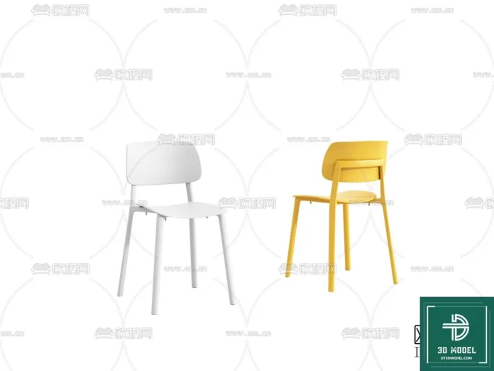 MODERN CHAIR - SKETCHUP 3D MODEL - VRAY OR ENSCAPE - ID03680