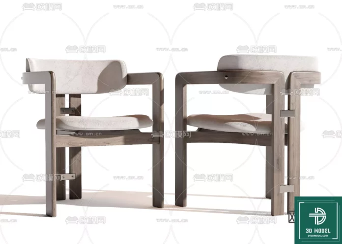 MODERN CHAIR - SKETCHUP 3D MODEL - VRAY OR ENSCAPE - ID03689