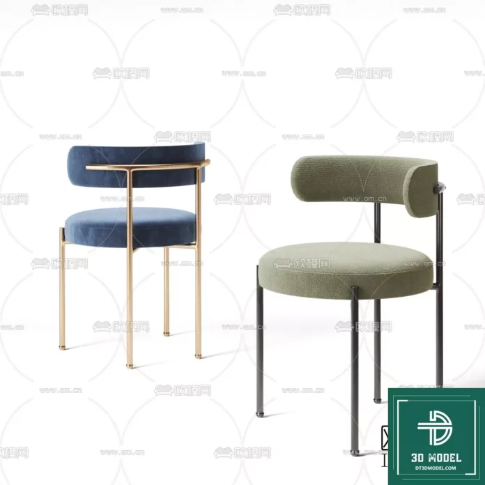 MODERN CHAIR - SKETCHUP 3D MODEL - VRAY OR ENSCAPE - ID03697