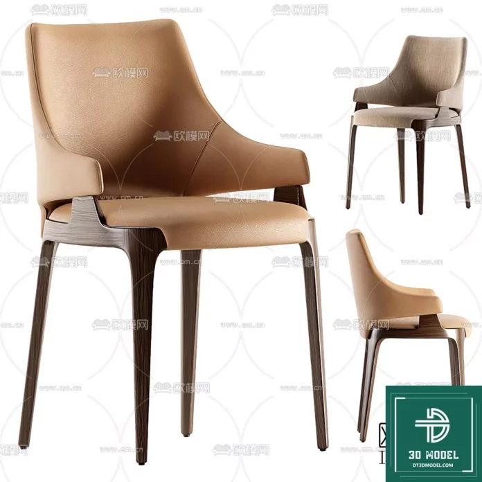 MODERN CHAIR - SKETCHUP 3D MODEL - VRAY OR ENSCAPE - ID03705