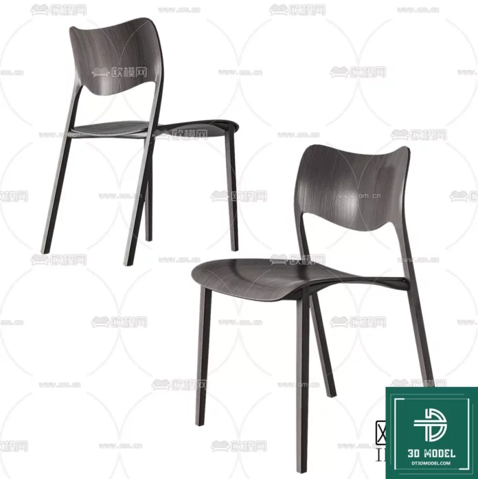 MODERN CHAIR - SKETCHUP 3D MODEL - VRAY OR ENSCAPE - ID03709