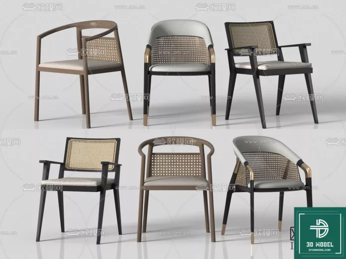 MODERN CHAIR - SKETCHUP 3D MODEL - VRAY OR ENSCAPE - ID03710