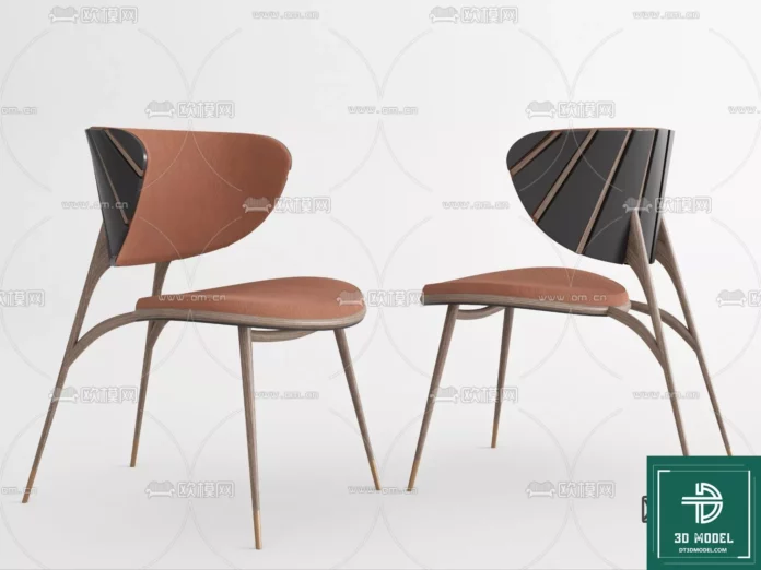 MODERN CHAIR - SKETCHUP 3D MODEL - VRAY OR ENSCAPE - ID03718