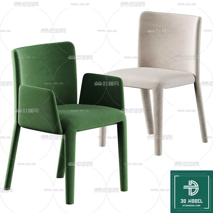 MODERN CHAIR - SKETCHUP 3D MODEL - VRAY OR ENSCAPE - ID03729