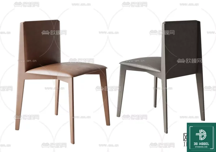 MODERN CHAIR - SKETCHUP 3D MODEL - VRAY OR ENSCAPE - ID03737