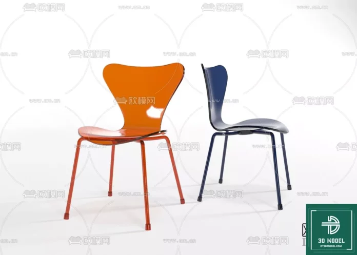 MODERN CHAIR - SKETCHUP 3D MODEL - VRAY OR ENSCAPE - ID03743