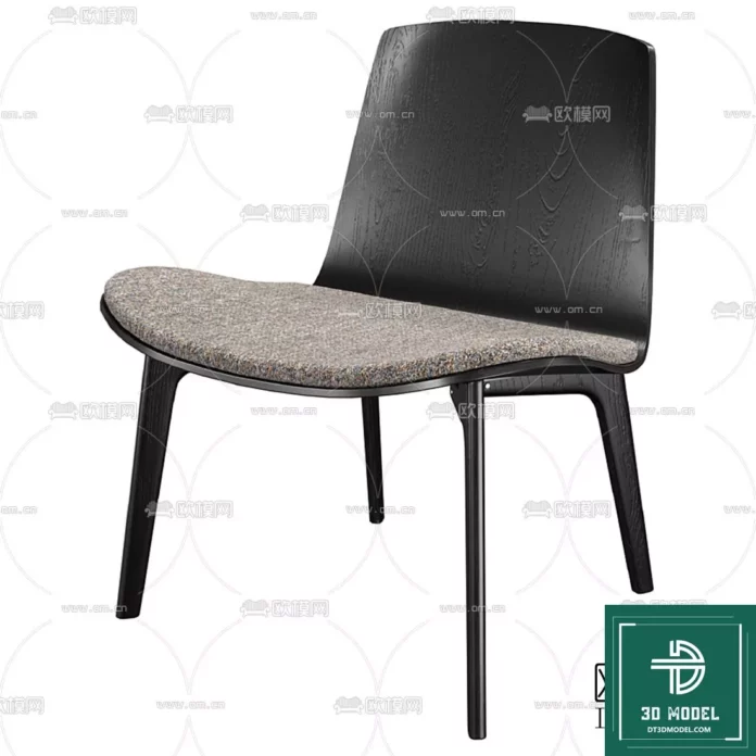 MODERN CHAIR - SKETCHUP 3D MODEL - VRAY OR ENSCAPE - ID03746