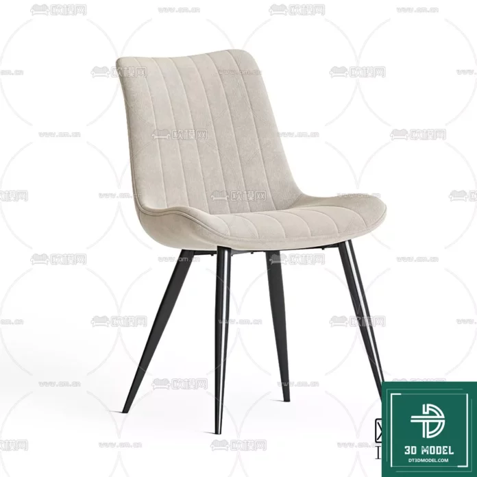 MODERN CHAIR - SKETCHUP 3D MODEL - VRAY OR ENSCAPE - ID03753