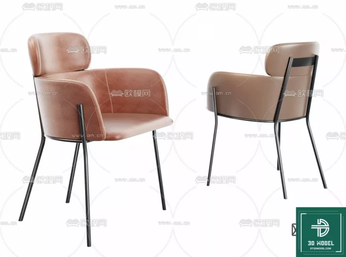 MODERN CHAIR - SKETCHUP 3D MODEL - VRAY OR ENSCAPE - ID03755