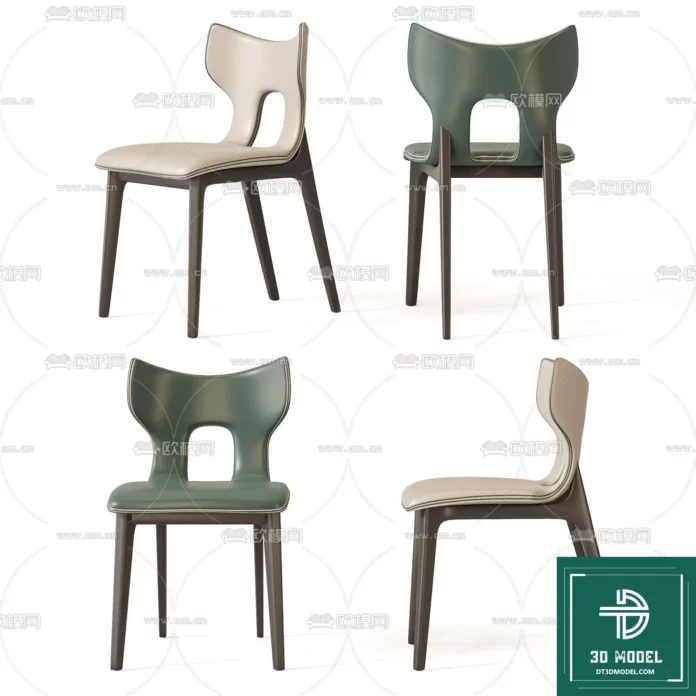 MODERN CHAIR - SKETCHUP 3D MODEL - VRAY OR ENSCAPE - ID03756