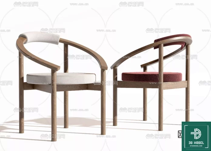 MODERN CHAIR - SKETCHUP 3D MODEL - VRAY OR ENSCAPE - ID03760