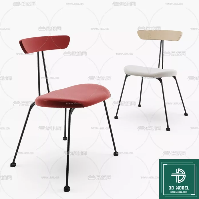 MODERN CHAIR - SKETCHUP 3D MODEL - VRAY OR ENSCAPE - ID03766