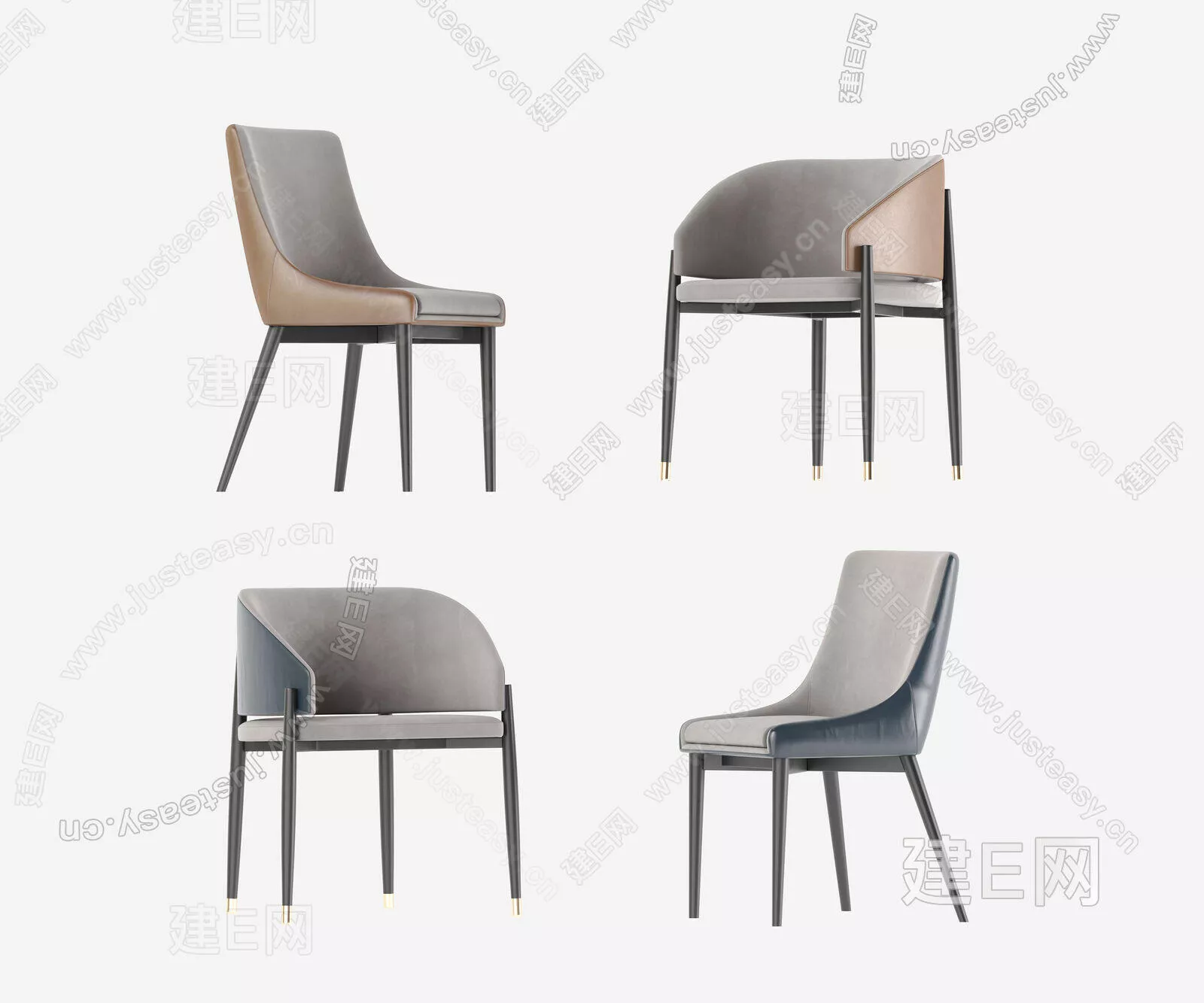 MODERN CHAIRS - SKETCHUP 3D MODEL - ENSCAPE - 102778314