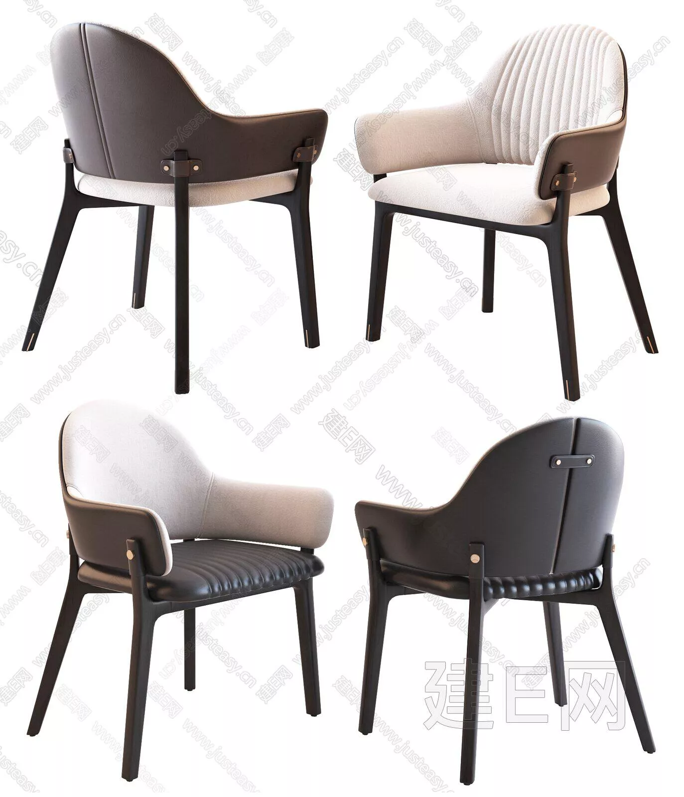 MODERN CHAIRS - SKETCHUP 3D MODEL - ENSCAPE - 106972711