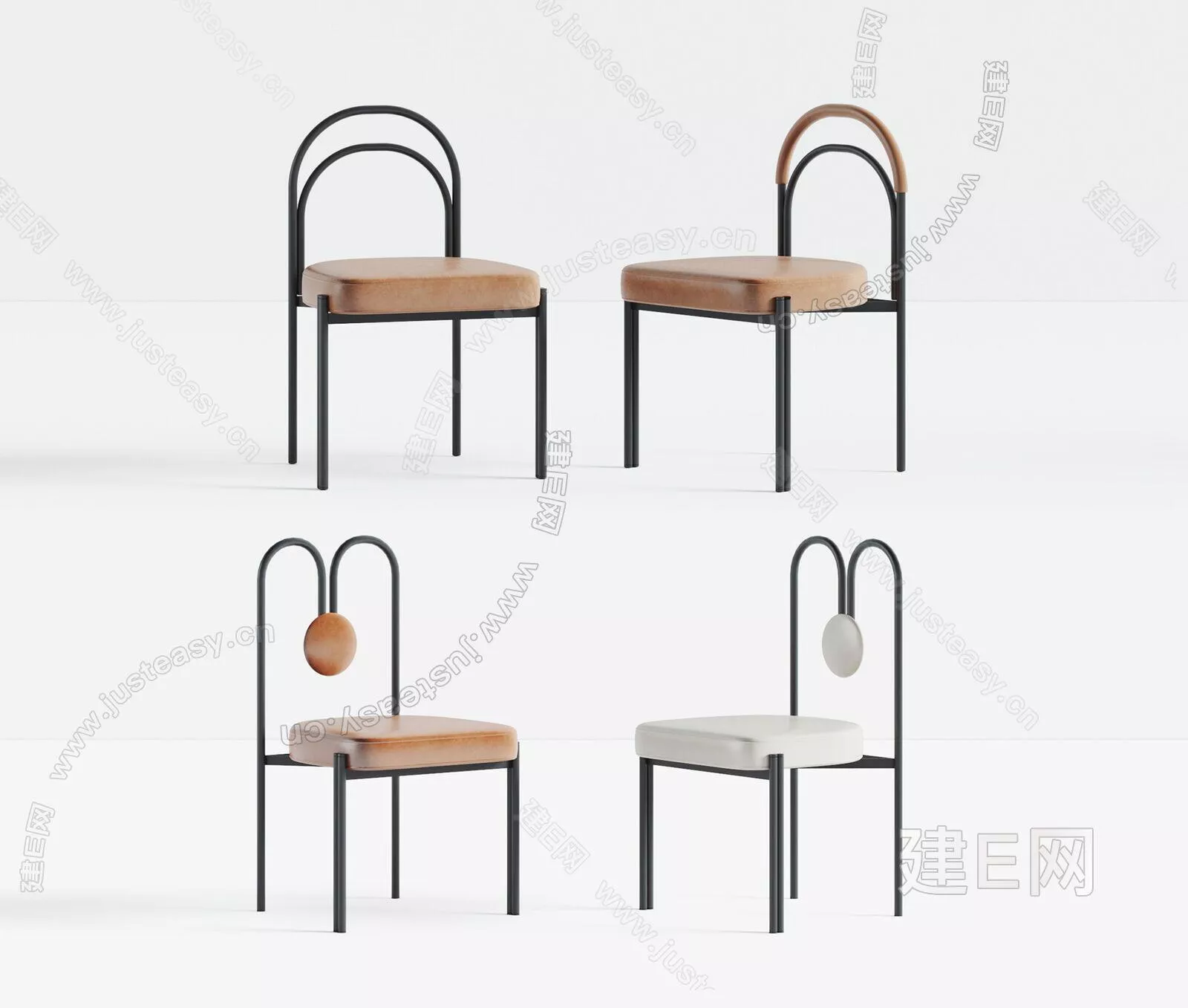 MODERN CHAIRS - SKETCHUP 3D MODEL - ENSCAPE - 110576993