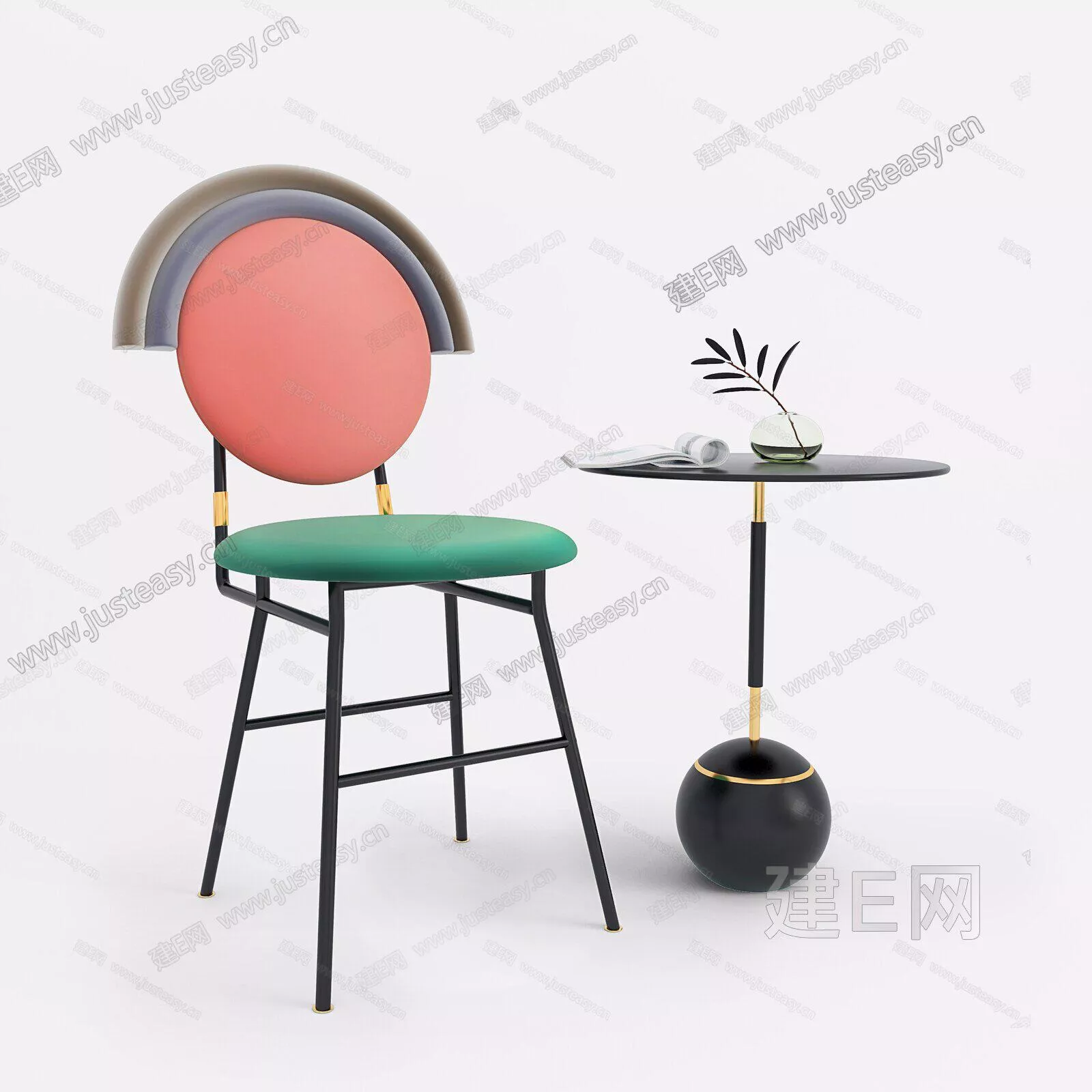 MODERN CHAIRS - SKETCHUP 3D MODEL - ENSCAPE - 111496522