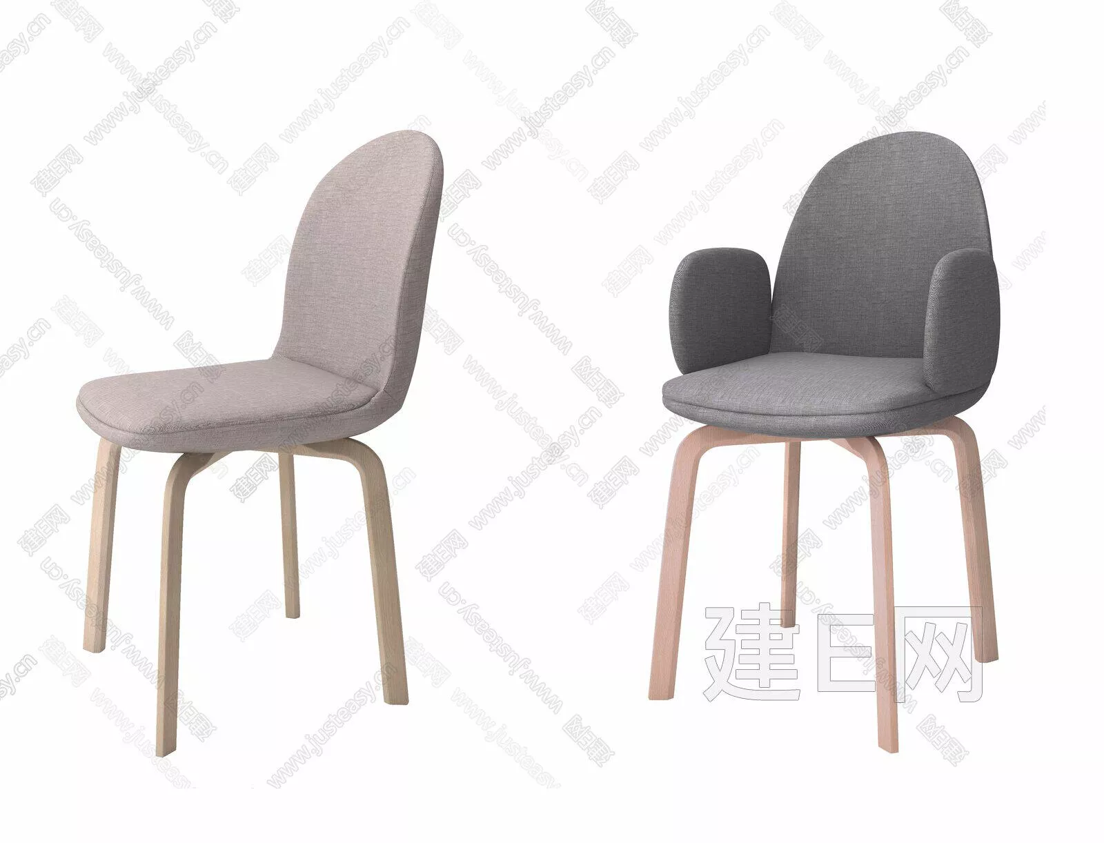 MODERN CHAIRS - SKETCHUP 3D MODEL - ENSCAPE - 112414105