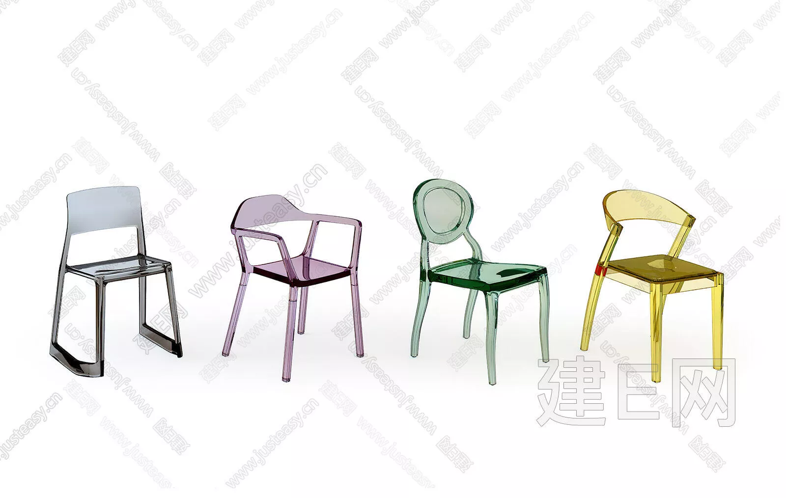 MODERN CHAIRS - SKETCHUP 3D MODEL - ENSCAPE - 114509180