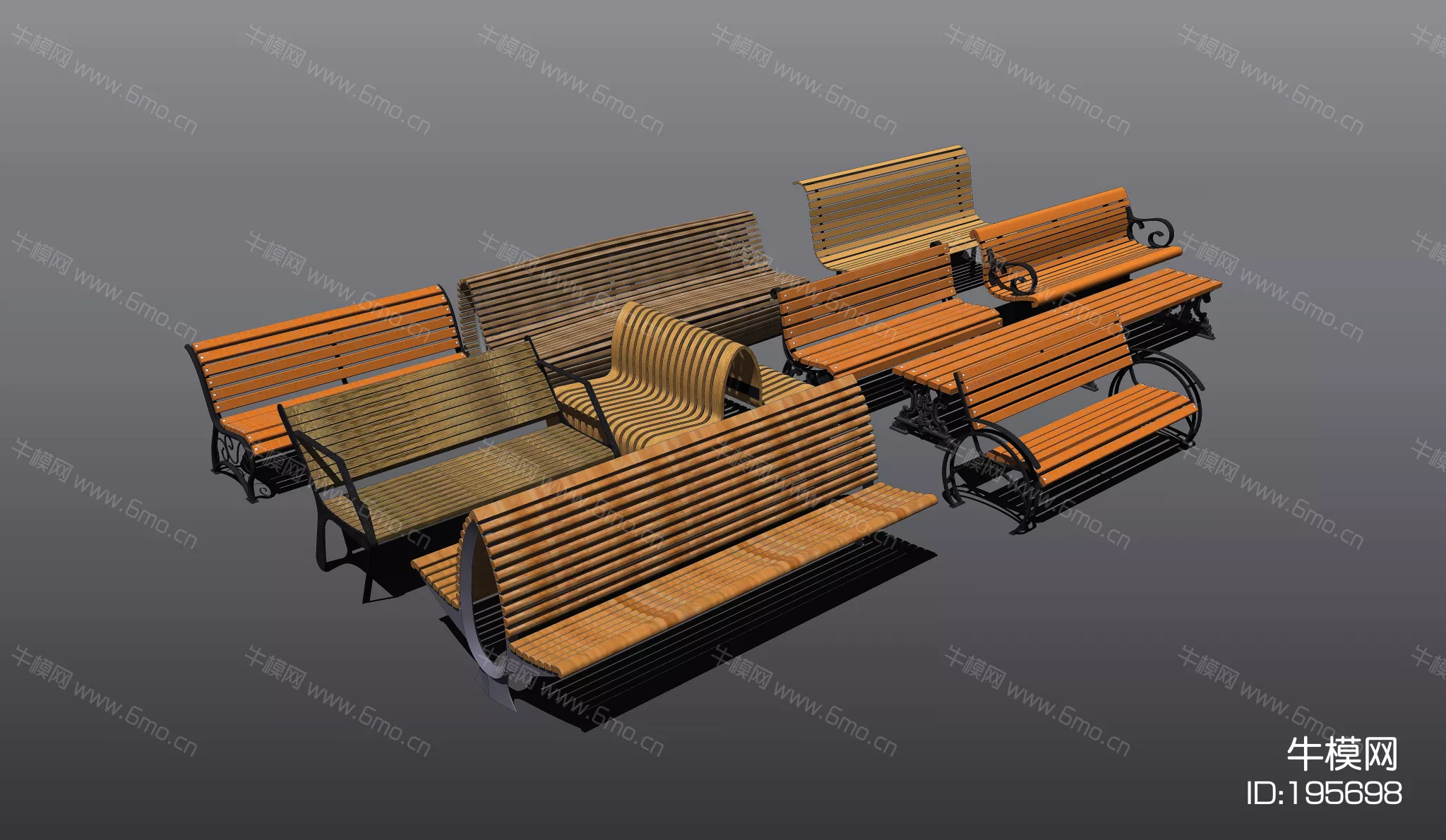 MODERN CHAIRS - SKETCHUP 3D MODEL - ENSCAPE - 195698