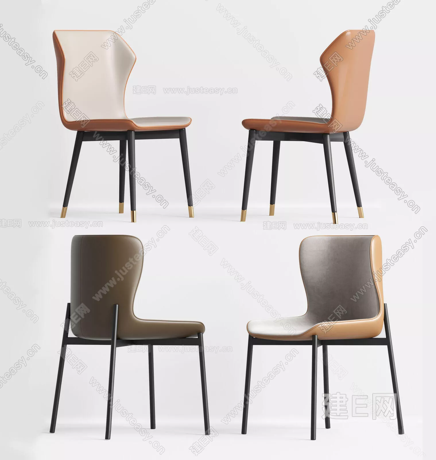 MODERN CHAIRS - SKETCHUP 3D MODEL - VRAY - 115688793