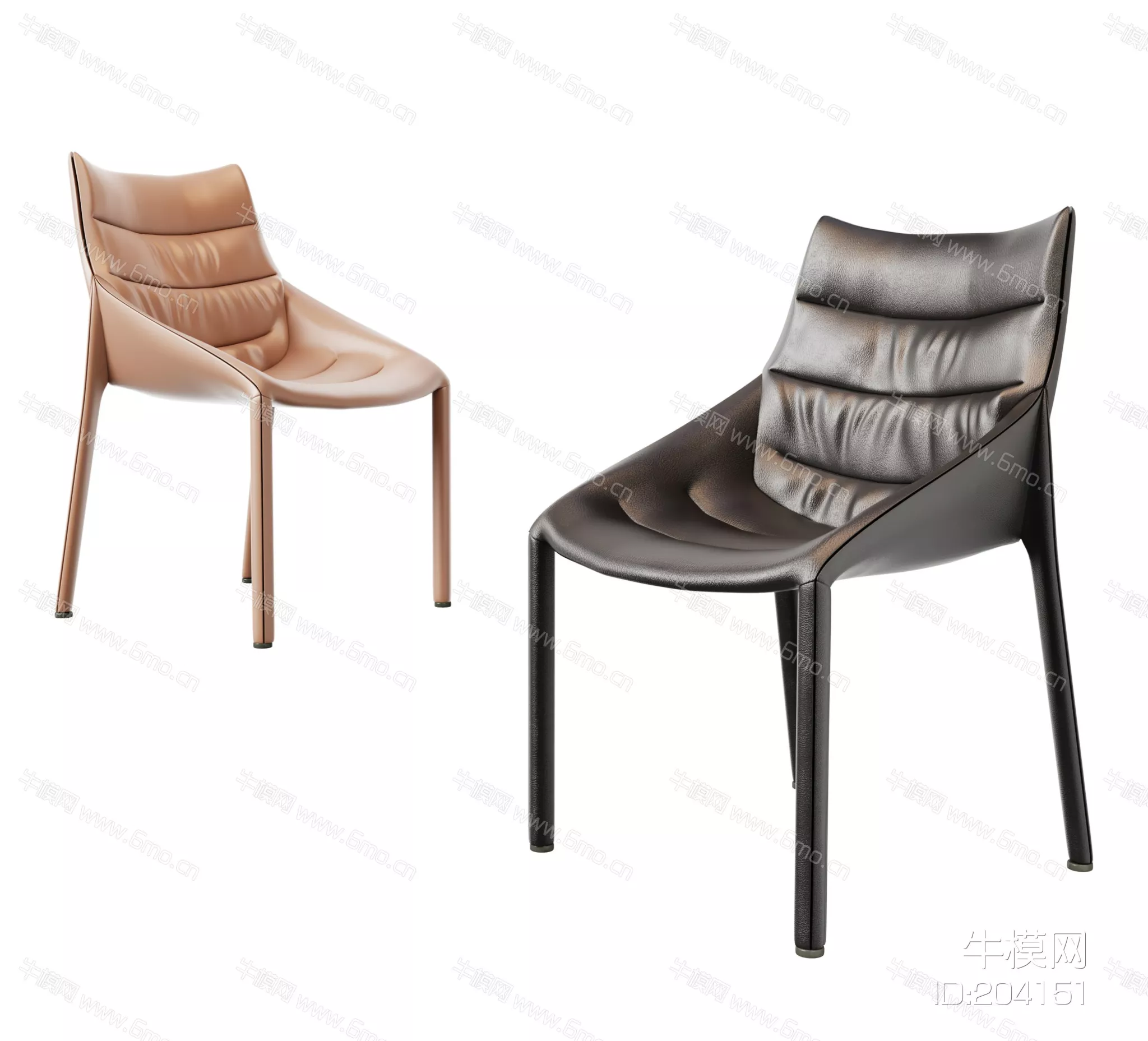 MODERN CHAIRS - SKETCHUP 3D MODEL - VRAY - 204151