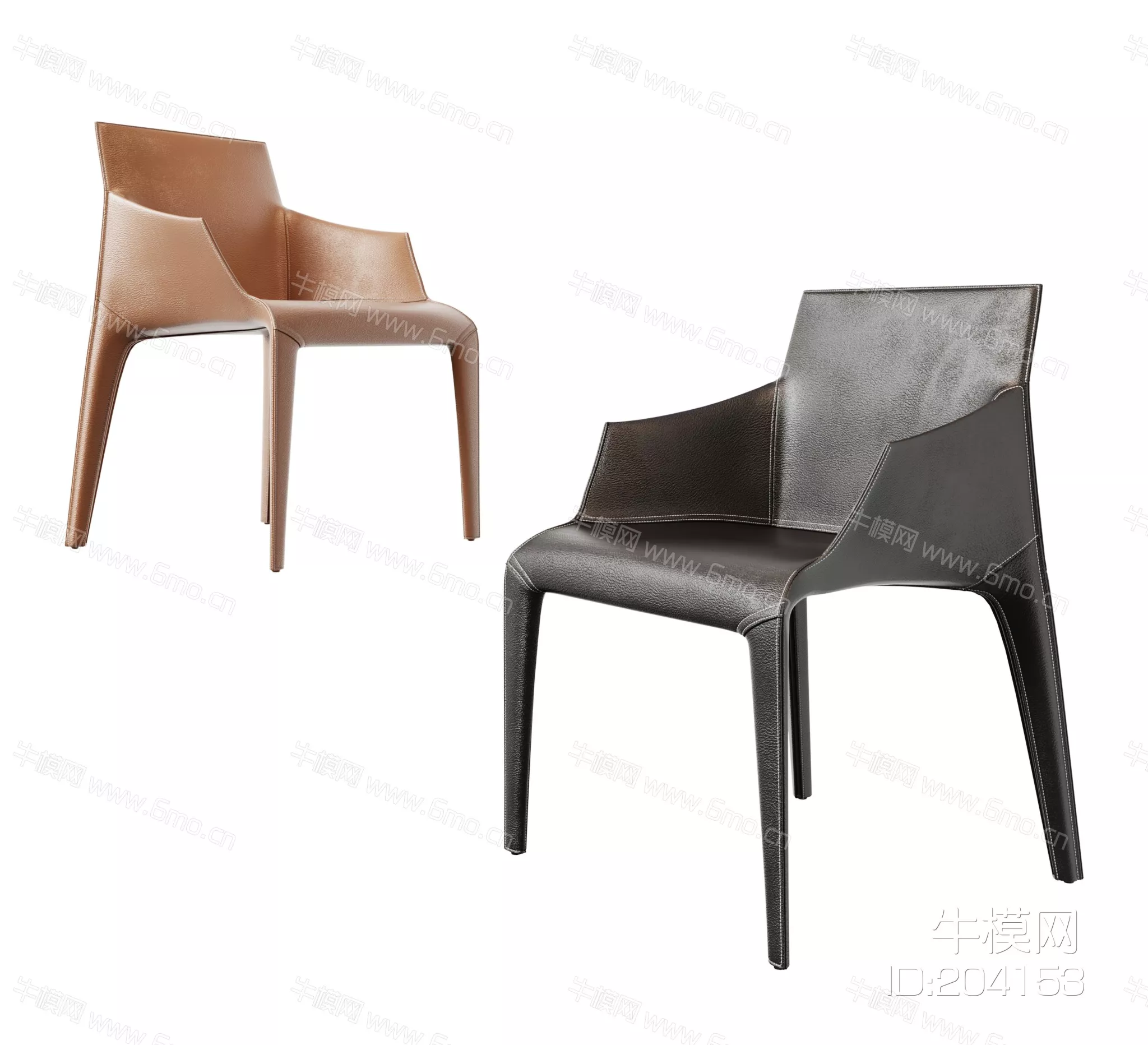 MODERN CHAIRS - SKETCHUP 3D MODEL - VRAY - 204153